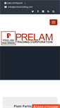Mobile Screenshot of prelamtrading.com